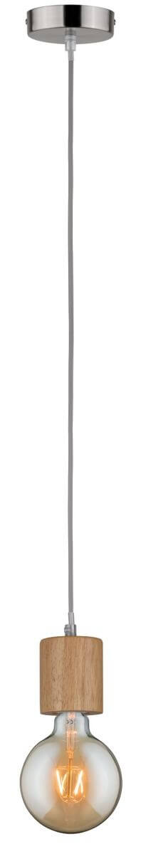 Paulmann Pendelleuchte Neordic Talin 1-flammig Holz Produktabbildung 1