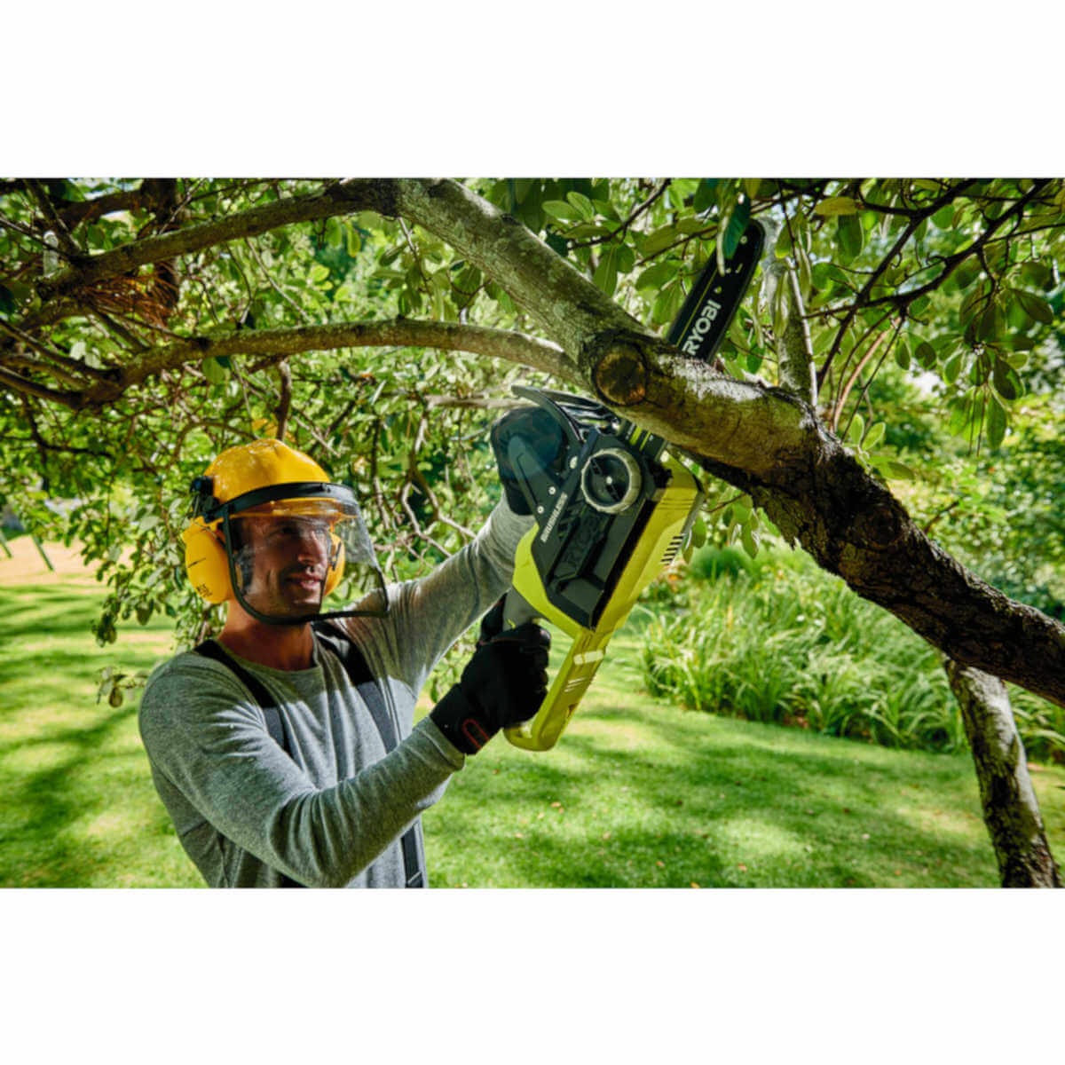 2A-Ware Ryobi Kettensäge Set RCS18X30 mit 5,0 Ah Akku und Ladegerät | Starterset Produktabbildung 2