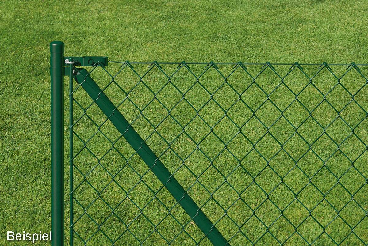 Alberts Drahtspanner in Grün, Grösse 2, Aluminium-Zaunspanner 100 mm, Farbe Grün RAL 6005, 3 Stück Produktabbildung 2