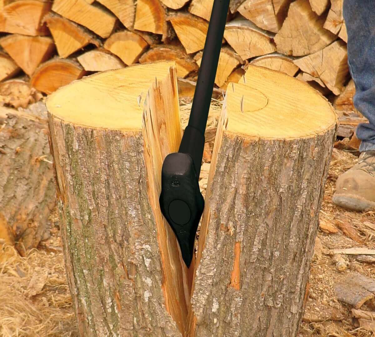 Fiskars Spalthammer, Spaltbeil, Holzspalter, Holzhammer, Axt, Spaltaxt, X 46 Produktabbildung 3