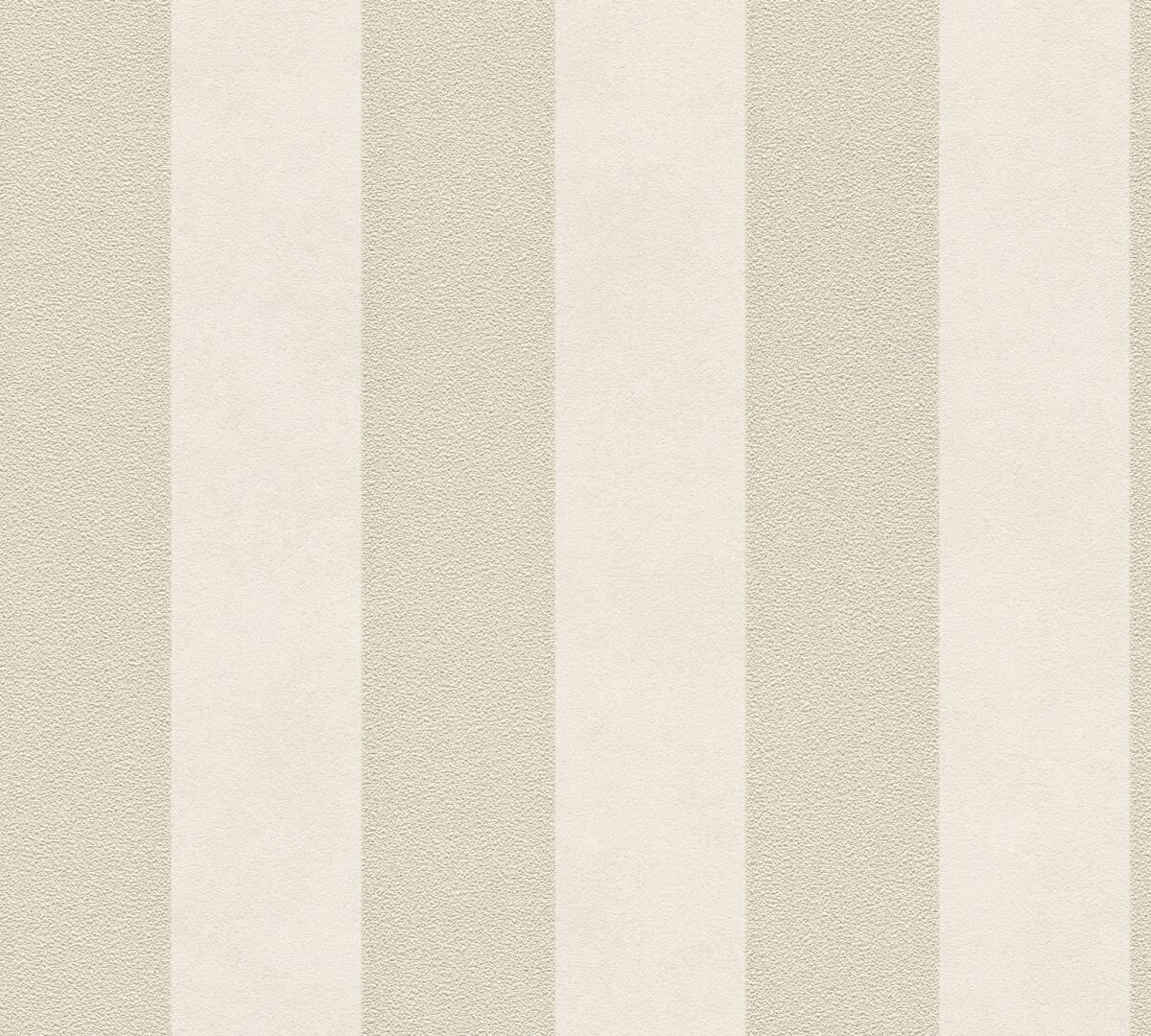 AS Creation Tapete | Streifentapeten Beige Creme Metallic | Trendwall Produktabbildung 1