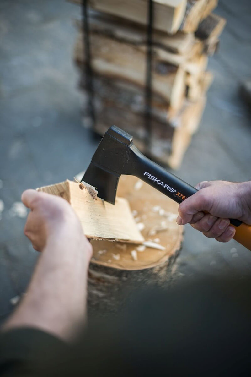 Fiskars Spaltaxt, Spaltaxt X17-M inklusive Klingen- und Transportschutz, Spaltaxt, Axt Produktabbildung 16