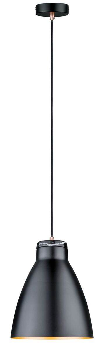 Paulmann Pendelleuchte Neordic Roald, 1-flammige Hängelampe in Schwarz Kupfer, Moderne Hängelampe Produktabbildung 1