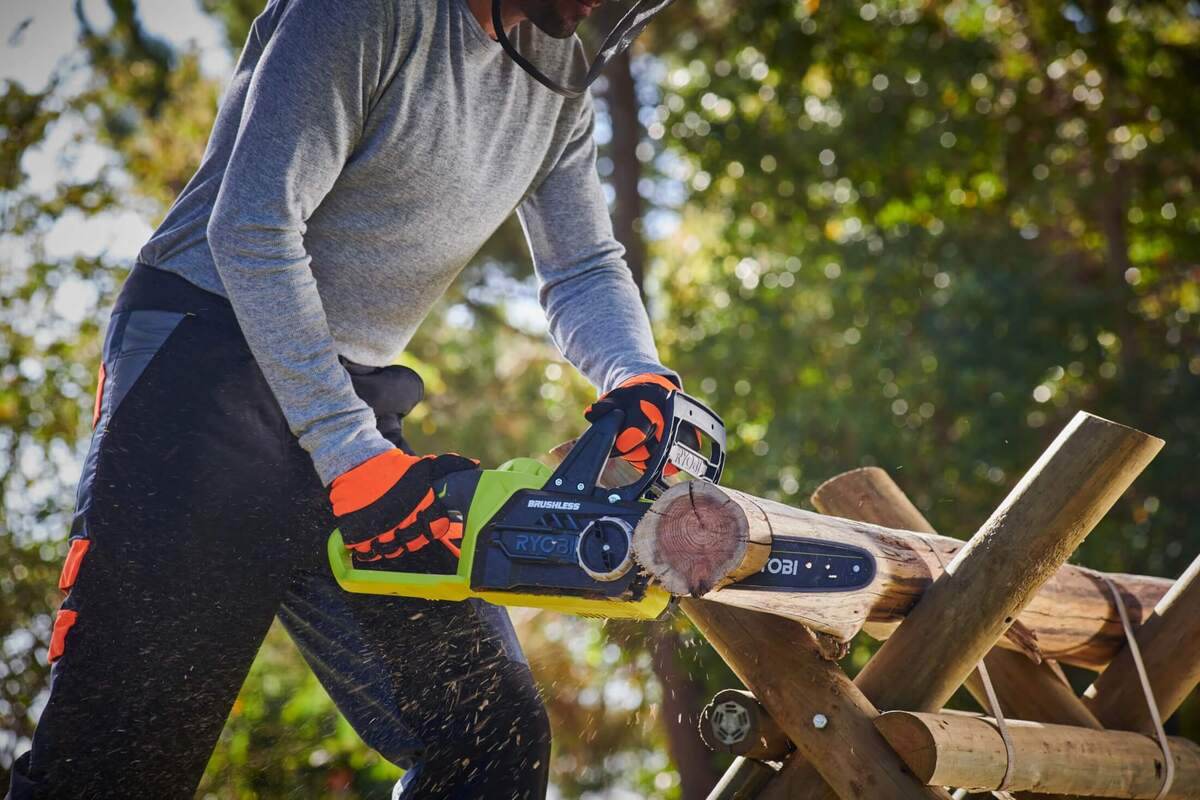 2A-Ware Ryobi Kettensäge Set RCS18X30 mit 5,0 Ah Akku und Ladegerät | Starterset Produktabbildung 5