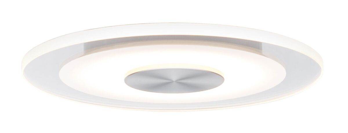Paulmann LED-Einbauleuchte Whirl | rundes LED-Einbaupanel | Satin | inkl Leuchtmittel mit 3000 K Produktabbildung 1